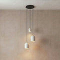 3 Archy Cluster — white, black cord — More Circular