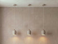 3 Archy Pendant Set — pumice stone, linen cord — More Circular