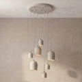 7 Archy Cluster — pumice stone, linen cord — More Circular