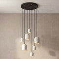 7 Archy Cluster — white, black cord — More Circular
