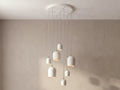 7 Archy Cluster — white, linen cord — More Circular