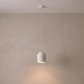 Archy Pendant — white, linen cord — More Circular
