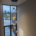 Cluster contemporary lighting 11 white archy cluster set more circular 2024.