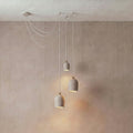 3 Archy Cluster Hooked — pumice stone, linen cord — More Circular