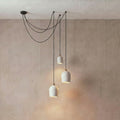 3 Archy Cluster Hooked — white, black cord — More Circular