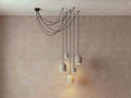 5 Archy Cluster Hooked — pumice stone, black cord — More Circular