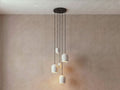 5 Archy Cluster — white, black cord — More Circular