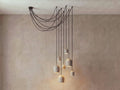 7 Archy Cluster Hooked — pumice stone, black cord — More Circular