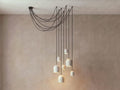7 Archy Cluster Hooked — white, black cord — More Circular