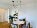 Sustainable circular lighting fixtures 3 white archy cluster set with long cord more circular 2024.